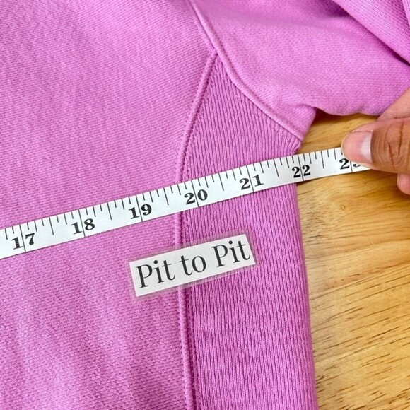 Champion Reverse Weave Bubblegum Pink Crew Neck Sweatshirt Women's M - Picture 6 of 7